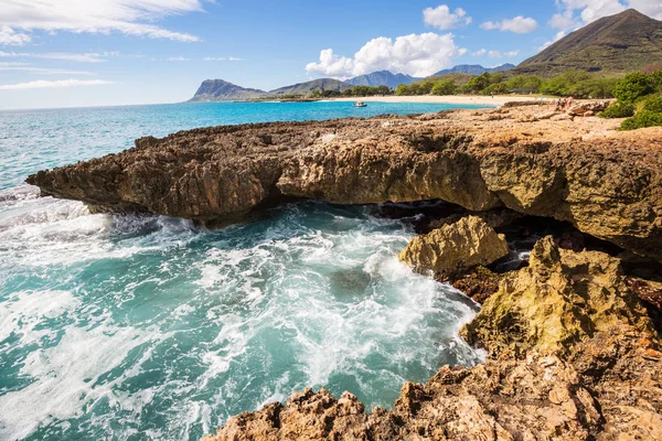 Beaux Paysages Île Oahu Hawaï — Photo