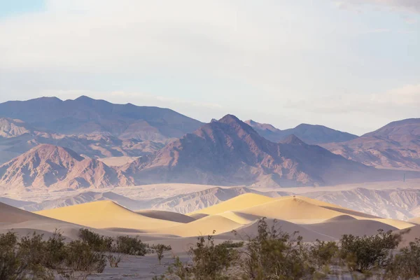 Піщані Дюни Долина Смерті Національний Парк Каліфорнія Сша — стокове фото