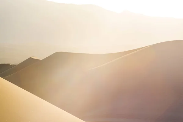 Písečné Duny Death Valley National Park Kalifornie Usa — Stock fotografie