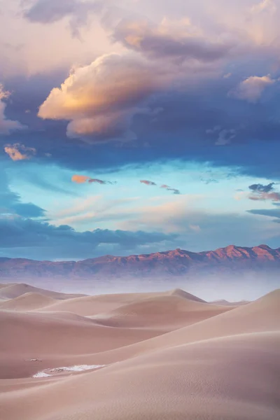 Písečné Duny Death Valley National Park Kalifornie Usa — Stock fotografie