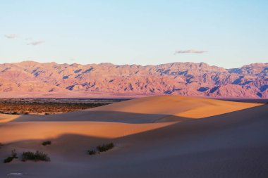 kum tepeleri Ölüm Vadisi Milli Parkı, Kaliforniya, ABD