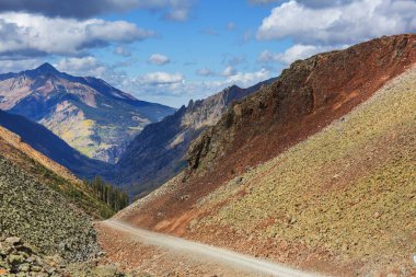 Colorado 'daki Dağ Manzarası Rocky Dağları, Colorado, ABD.