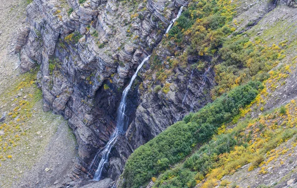 Picturesque Rocky Peaks Glacier National Park Montana Usa — Stock Photo, Image