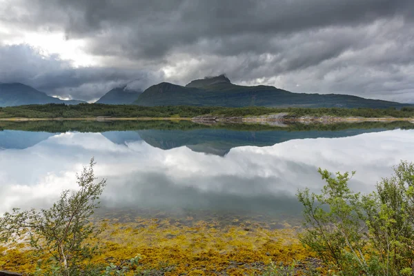 Kuzey Norveç Resimli Manzaraları — Stok fotoğraf