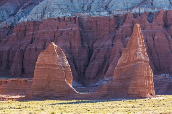 Formaciones Arenisca Utah Hermosos Paisajes Inusuales — Foto de Stock