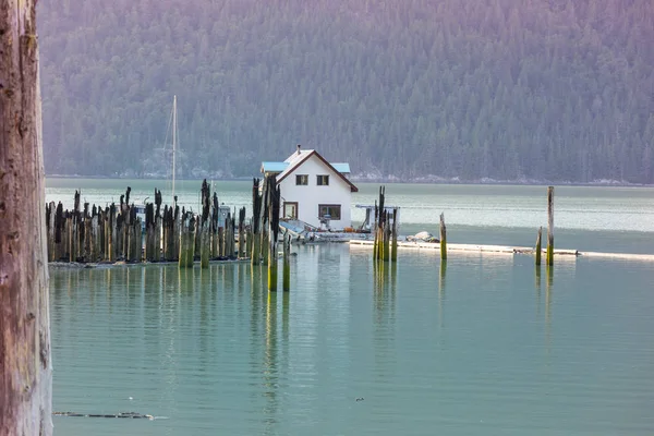 British Columbia Kanada Pasifik Okyanusu Kıyısında Seyahat Konsepti — Stok fotoğraf