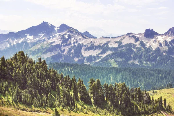 Schöner Berggipfel Der North Cascade Range Washington Usa — Stockfoto