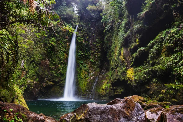 Чудовий Водоспад Чилі Південна Америка — стокове фото