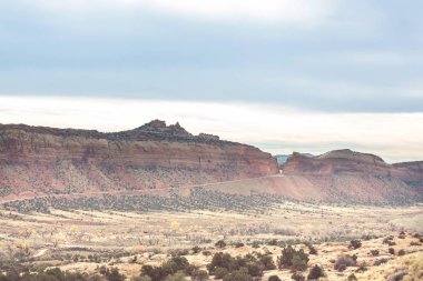 Amerikan çölünün güzel manzaraları