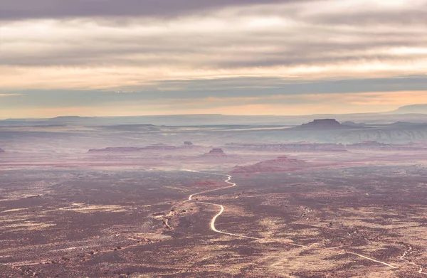 Prachtige Landschappen Van Amerikaanse Woestijn — Stockfoto