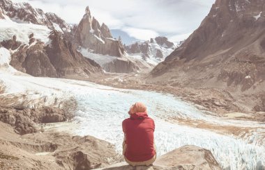 Patagonya dağlarında yürüyüş, Arjantin