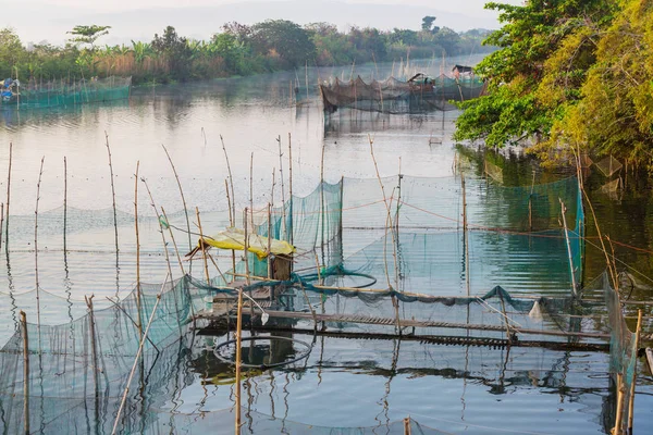 Auténtica Aldea Pesquera Isla Filipinas — Foto de Stock