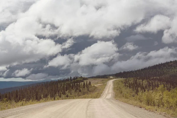 Natursköna Motorvägen Alaska Usa — Stockfoto