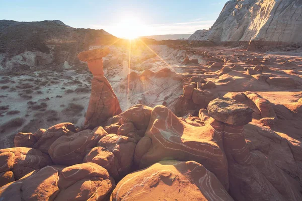 Formações Arenito Incomuns Utah Eua — Fotografia de Stock