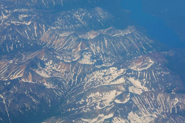 Alta Vista Las Montañas Fila Por Encima — Foto de Stock