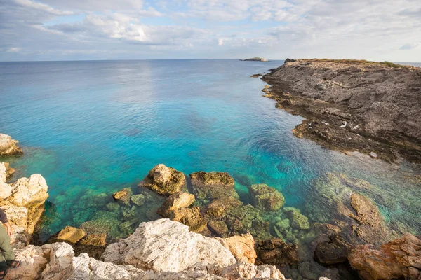 Schöner Strand Nordzypern — Stockfoto