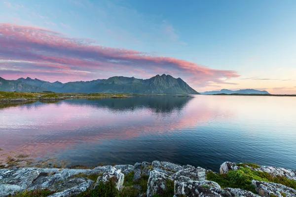 Kuzey Norveç Resimli Manzaraları — Stok fotoğraf