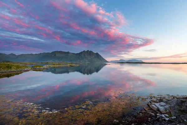 Kuzey Norveç Resimli Manzaraları — Stok fotoğraf