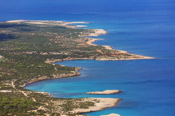 Hermosa Orilla Del Mar Chipre Amanecer — Foto de Stock