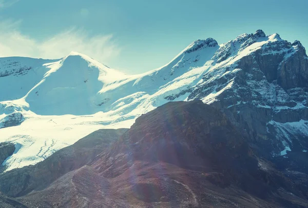 Schilderachtig Uitzicht Bergen Canadese Rockies Het Zomerseizoen — Stockfoto