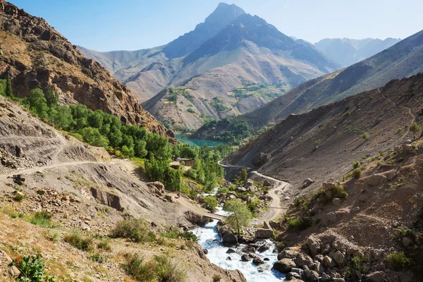 Beau Paysage Fanns Mountains Tadjikistan — Photo