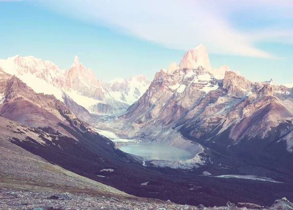 Krajiny Patagonie Jižní Argentině — Stock fotografie