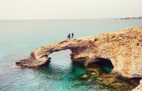 Familienurlaub Auf Der Insel Zypern — Stockfoto