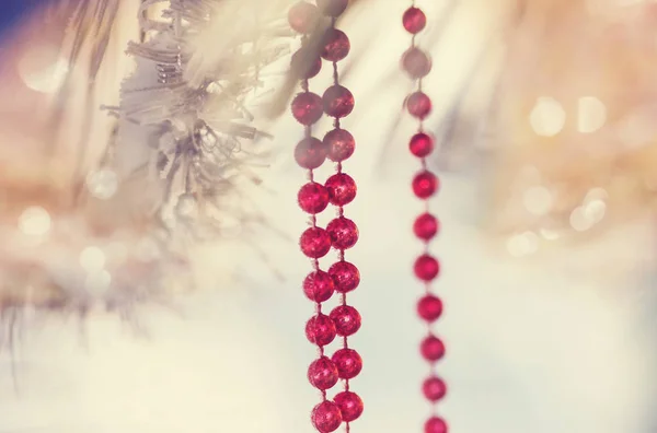 Beautiful Traditional Christmas Decor Closeup — Stock Photo, Image