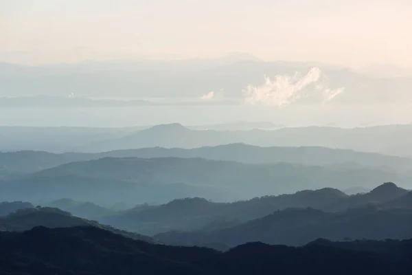 コスタリカ 中央アメリカの美しい山の風景 — ストック写真