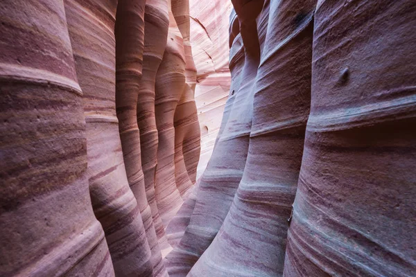 Slot Canyon Grand Staircase Escalante Nationalpark Utah Usa Ungewöhnlich Bunte — Stockfoto