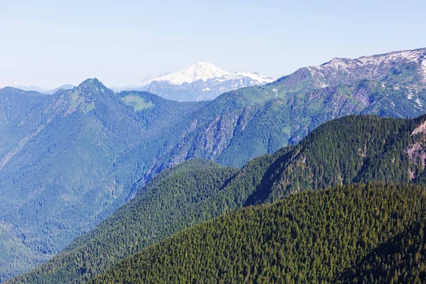 Piękny Szczyt North Cascade Range Waszyngton Usa — Zdjęcie stockowe