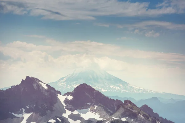 Belo Pico Montanha North Cascade Range Washington Eua — Fotografia de Stock