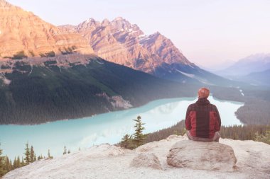 Peyto Gölü Banff Ulusal Parkı, Kanada