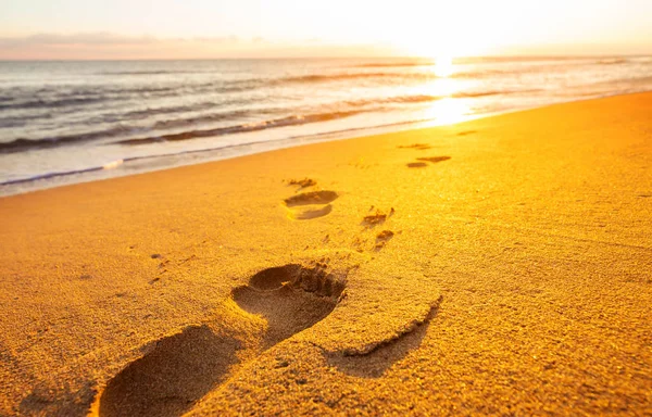 Malerisch Farbenfroher Sonnenuntergang Der Meeresküste Gut Für Tapete Oder Hintergrundbild — Stockfoto