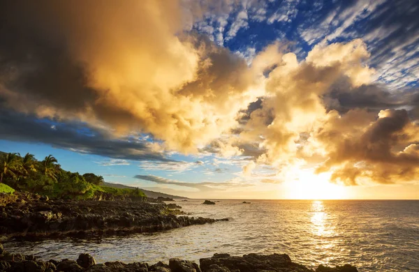 Lindas Paisagens Tropicais Ilha Maui Havaí — Fotografia de Stock