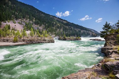 kootenai Nehri ile düştü