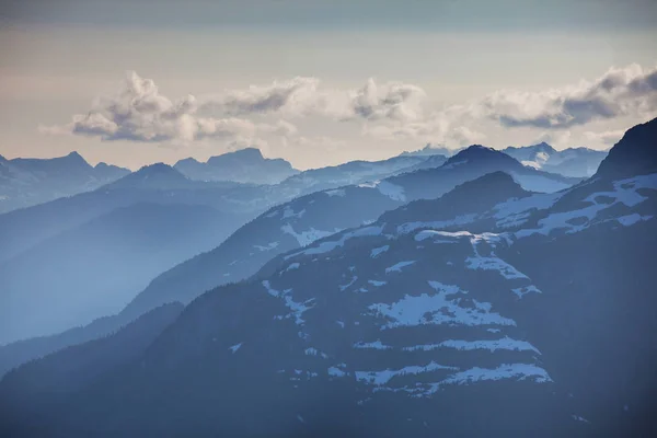 North Cascade Range Washington Abd Güzel Bir Dağ Zirvesi — Stok fotoğraf