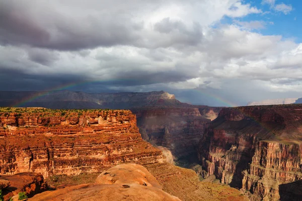 Malerische Landschaften Der Grand Canyon Arizona Usa Schöner Natürlicher Hintergrund — Stockfoto