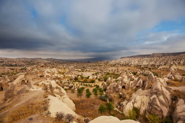 Ongebruikelijke Rotsformatie Cappadocië Turkije — Stockfoto