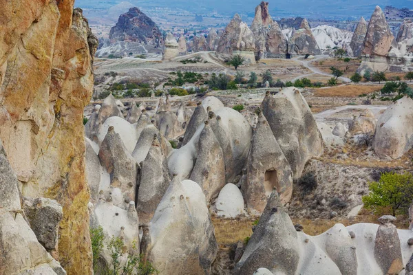 Niezwykłe Formacje Skalne Kapadocji Turcja — Zdjęcie stockowe