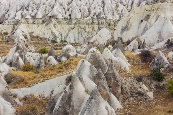 Szokatlan Kőképződés Cappadociában Törökországban — Stock Fotó