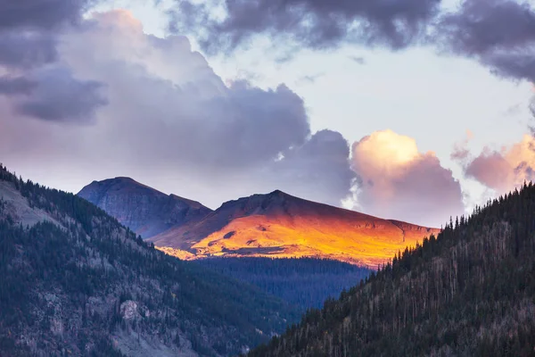 Colorado Daki Dağ Manzarası Rocky Dağları Colorado Abd — Stok fotoğraf