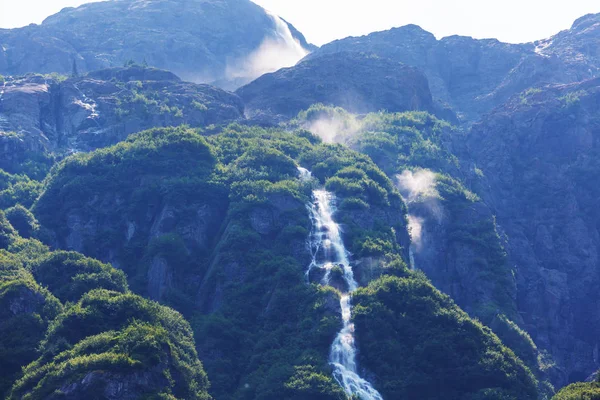 Cachoeira Cênica Alasca Eua — Fotografia de Stock