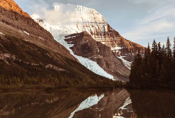 Bellissimo Monte Robson Nella Stagione Estiva Canada — Foto Stock