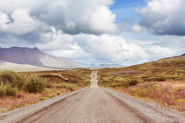 Malerische Autobahn Alaska Usa — Stockfoto