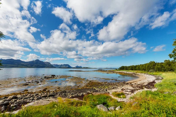 Paisajes Pintorescos Del Norte Noruega — Foto de Stock