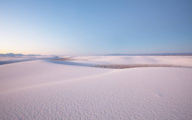New Mexico, ABD 'deki White Sands Dunes
