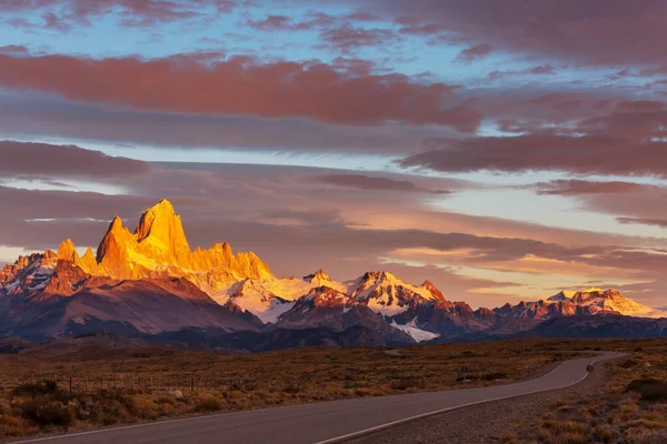 Пейзажи Патагонии Южной Аргентине Красивые Природные Пейзажи — стоковое фото