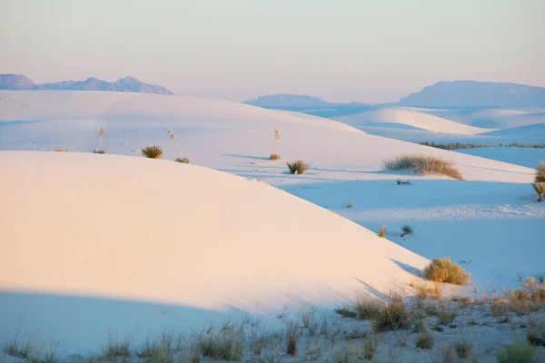 New Mexico Abd Deki White Sands Dunes — Stok fotoğraf