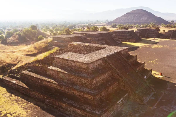 Pirámide Del Sol Teotihuacán México —  Fotos de Stock